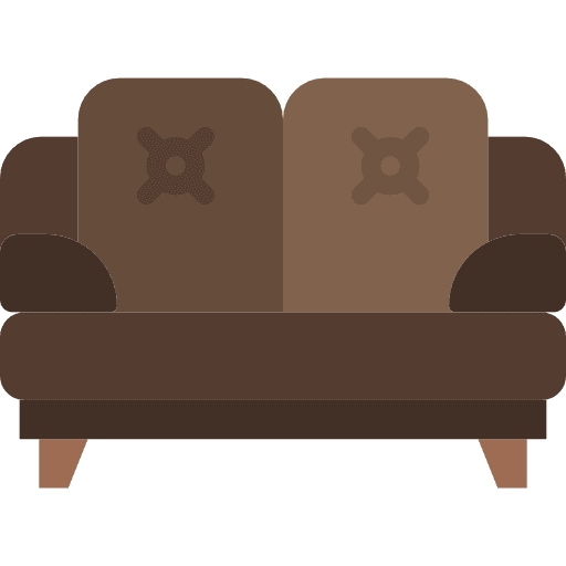 Sofa sofa armchair comfortable icon