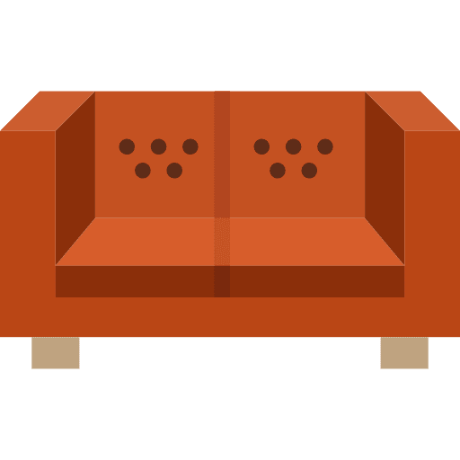 Sofa sofa elegant furniture icon