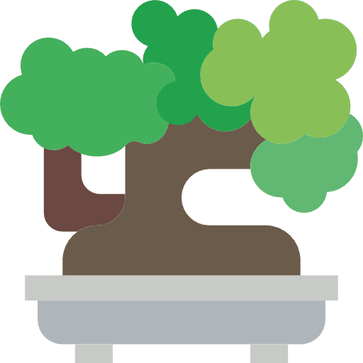 Bonsai nature bonsai japan icon