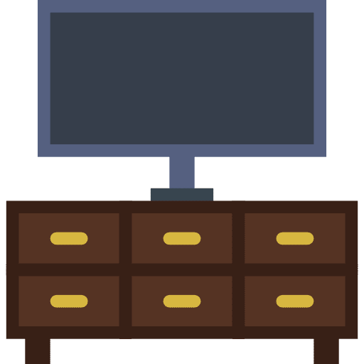 Television technology tv screen icon