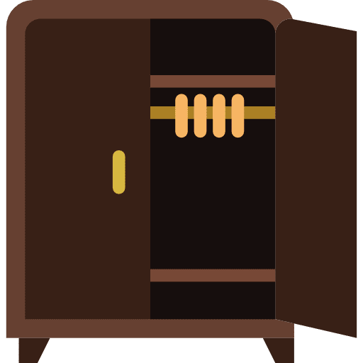 Wardrobe furniture wardrobe archive icon