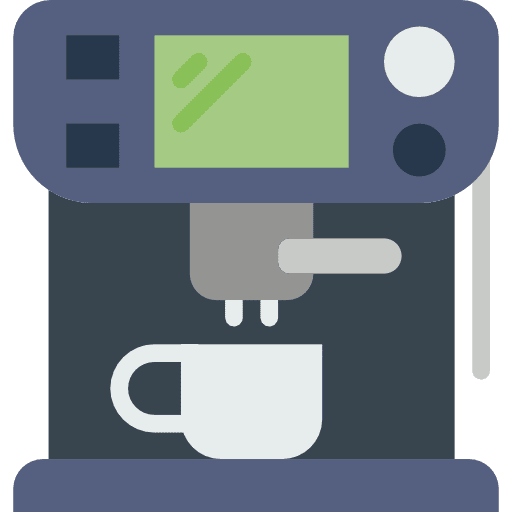 Coffee machine kitchenware coffee shop coffee machine icon