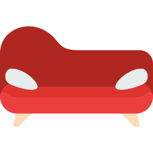 Couch buildings furniture couch icon