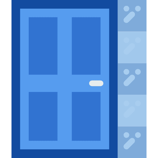 Door exit door door access icon