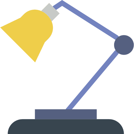 Lamp lamp desk lamp technology icon