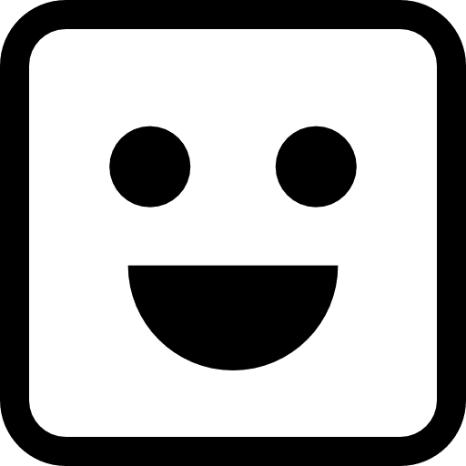 Happy emoticons feelings faces icon