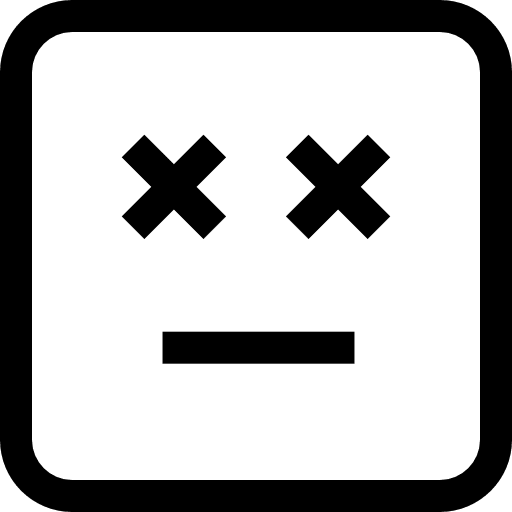 Dead dead feelings emoji icon