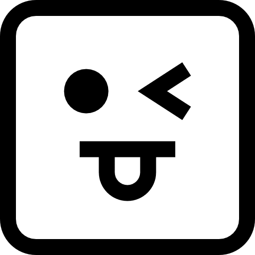 Goofy emoticons emoji smileys icon