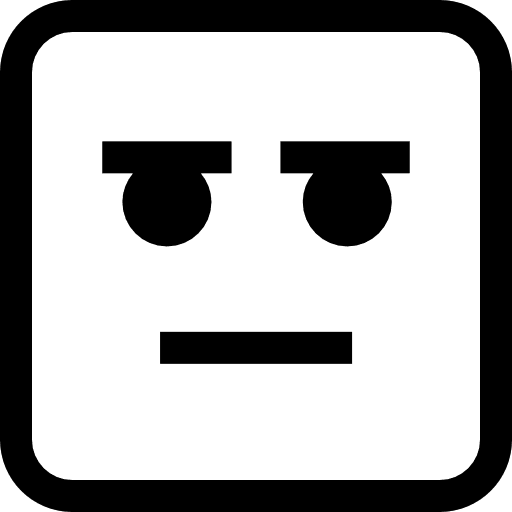 Sad emoticons ideogram sad icon