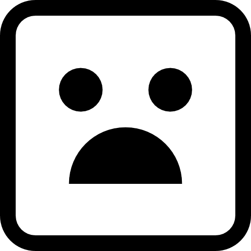 Sad faces emoticons feelings icon