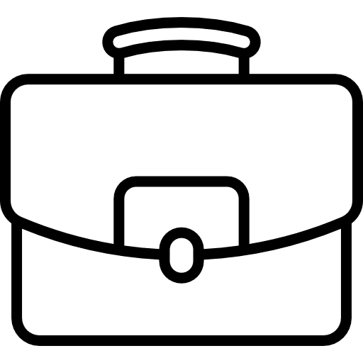 Briefcase briefcase suitcase bag icon