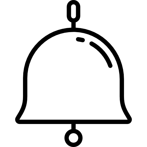 Bell alarm music musical instrument icon