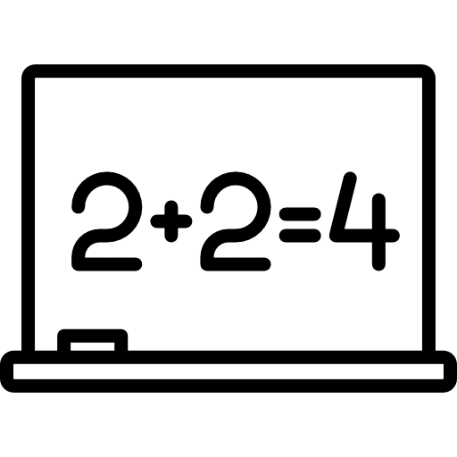 Blackboard education blackboard class icon