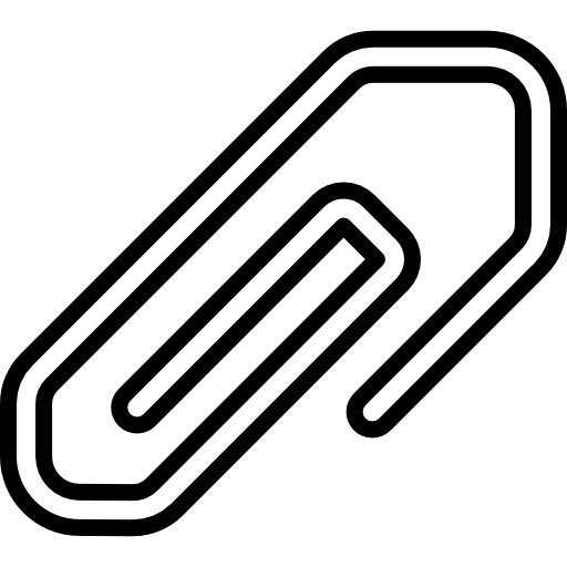 Clip office icons tools and utensils office material icon