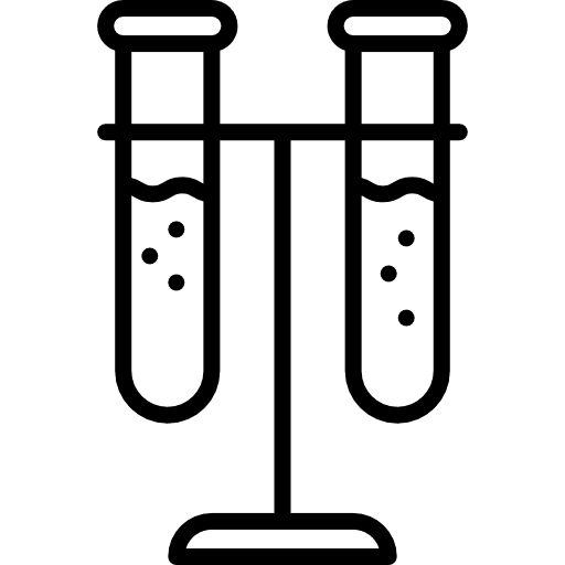 Test tubes education test tube test tubes icon
