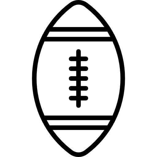 American football team sport sports football helmet icon