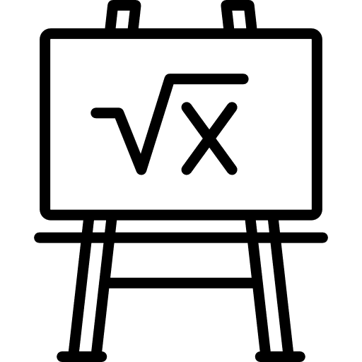 Board maths board class icon