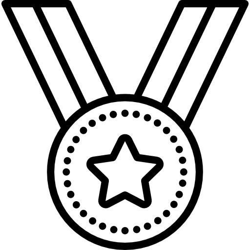 Medal award emblem reward icon