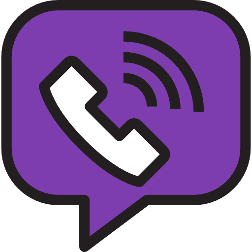 Viber viber logos phone call icon