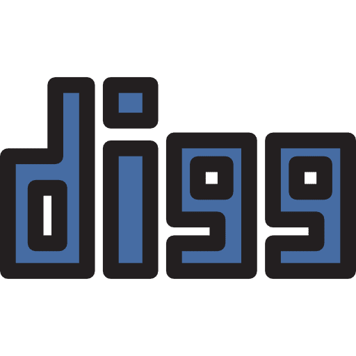 Digg logotype science brands and logotypes icon