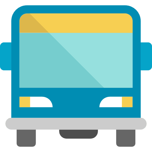 Bus electric bus transportation school bus icon
