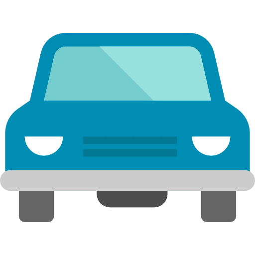 Car transport car pickup car icon