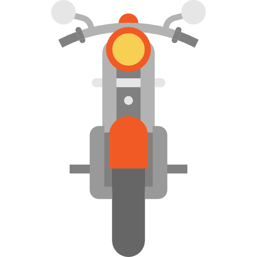 Motorcycle transport motorbike transportation icon