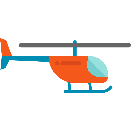Helicopter aircraft flight helicopter icon