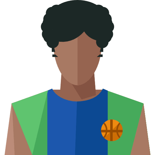 African woman user profile icon