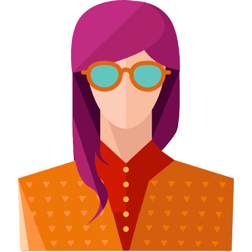 Hipster hipster profile avatar icon