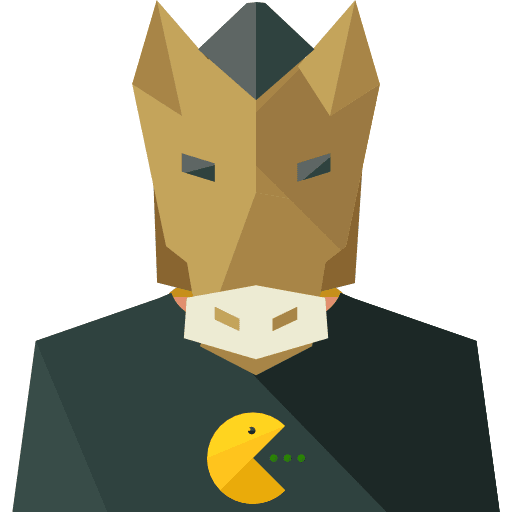 Horse user social avatar icon