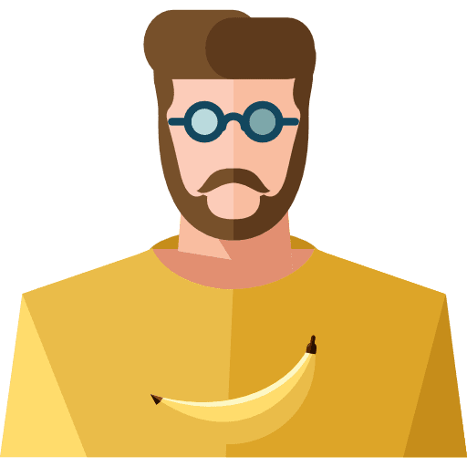 Nerd nerd avatar social icon