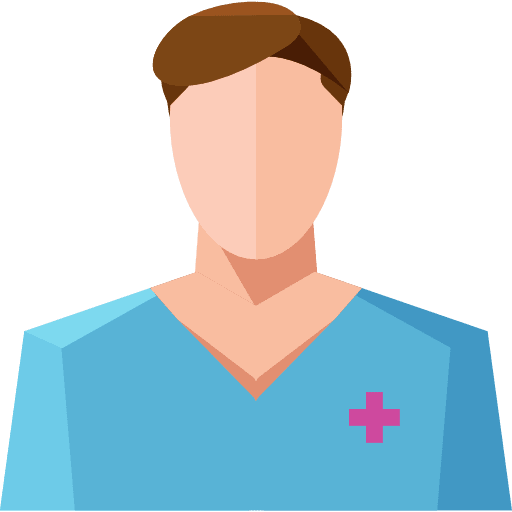 Nurse avatar profile professions and jobs icon