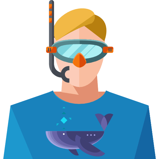 Diver avatar user social icon