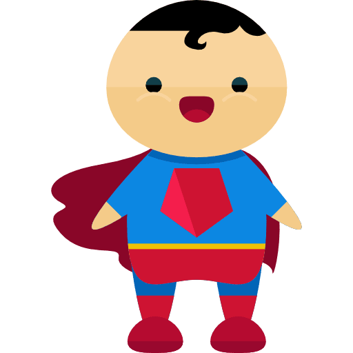 Superheroe characters man people icon