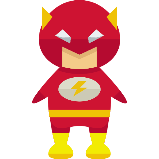 Superheroe characters superheroe people icon