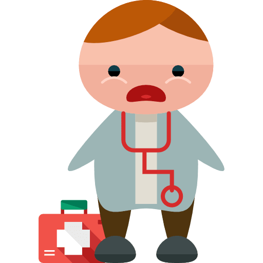 Doctor man people characters icon