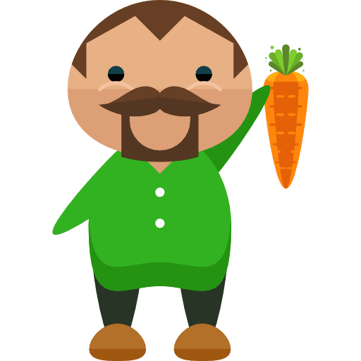 Farmer characters man people icon