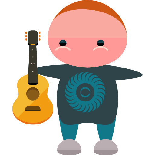 Guitar player guitar player people man icon