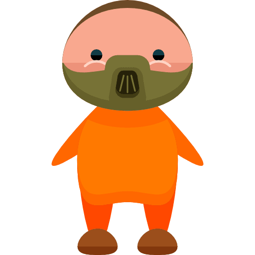 Psycho psycho man characters icon