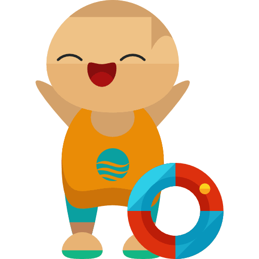 Boy characters boy summertime icon