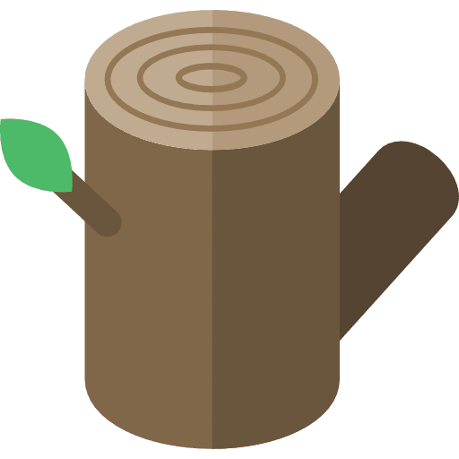 Log nature wood wooden icon
