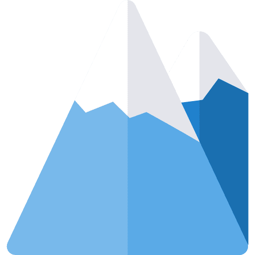 Mountains flag mountain altitude icon