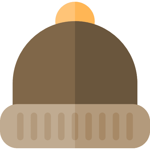 Winter hat clothing fashion winter hat icon