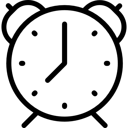 Alarm clock clock timer alarm clock icon