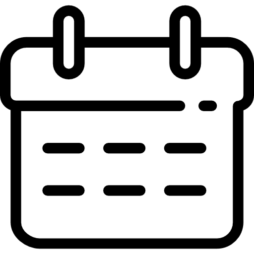 Calendar calendar time schedule icon