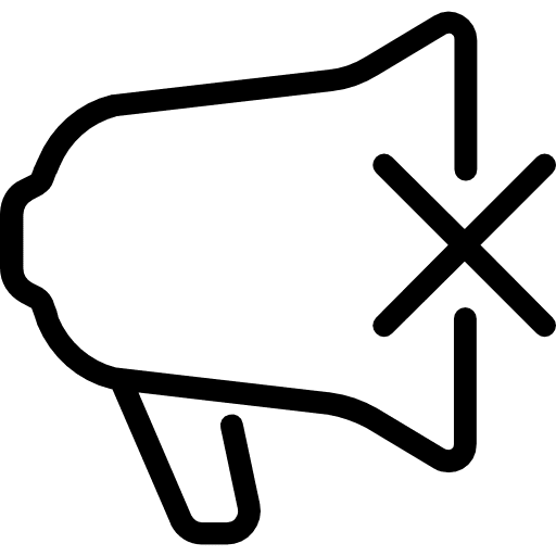 Megaphone protest megaphone shout icon