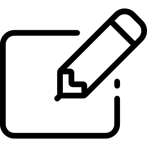 Edit edit writing rename icon