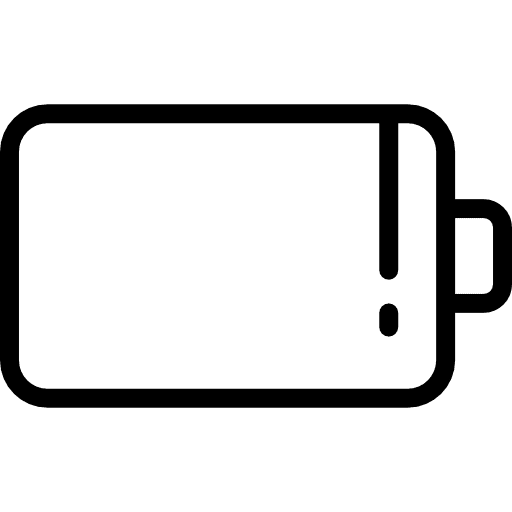 Full battery full battery battery battery level icon