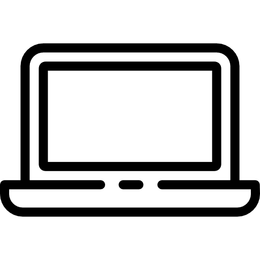 Laptop computer technology computing icon